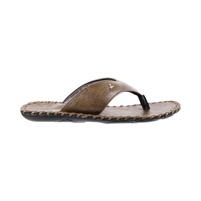 Mochi Men Olive Casual Slippers (SKU: 16-8498-49-40)