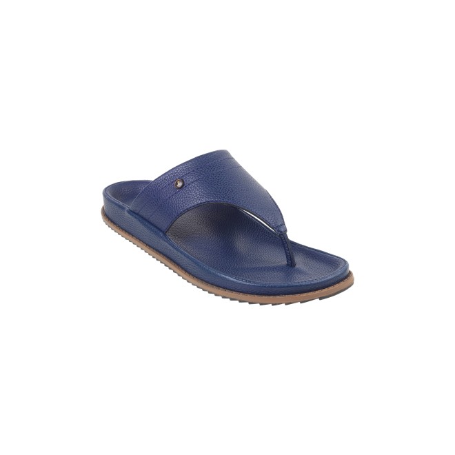 Mochi Men Blue Casual Slippers (SKU: 16-853-45-40)