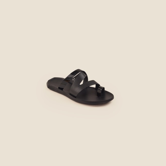 Mochi Men Black Casual Slippers (SKU: 16-870-11-40) Mochi Men Black Casual Slippers (SKU: 16-870-11-40)