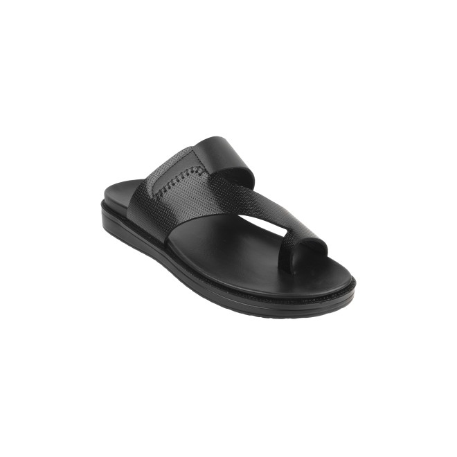 Mochi Men Black Casual Slippers (SKU: 16-883-11-40)