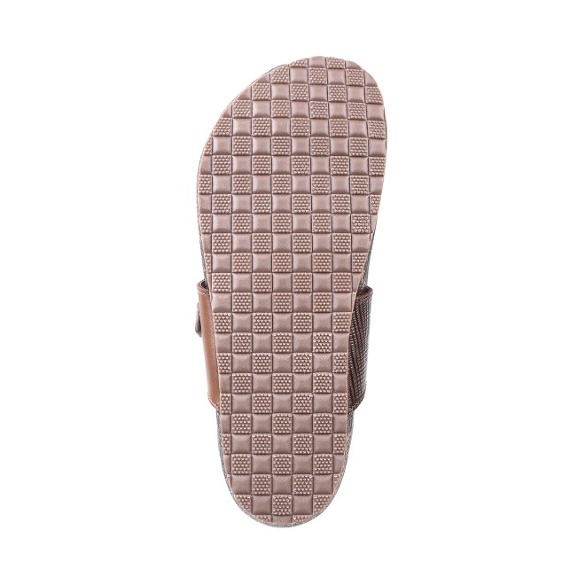 Mochi Men Tan Casual Slippers (SKU: 16-900207-23-39)