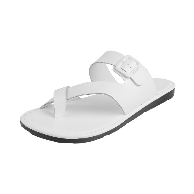 Mochi Men White Casual Slippers (SKU: 16-900519-16-39)