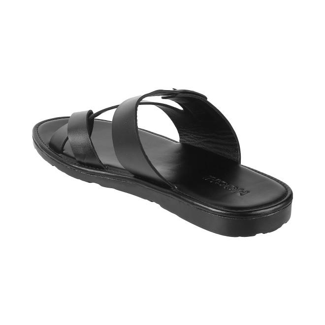 Mochi Men Black Casual Slippers (SKU: 16-900519-11-39)