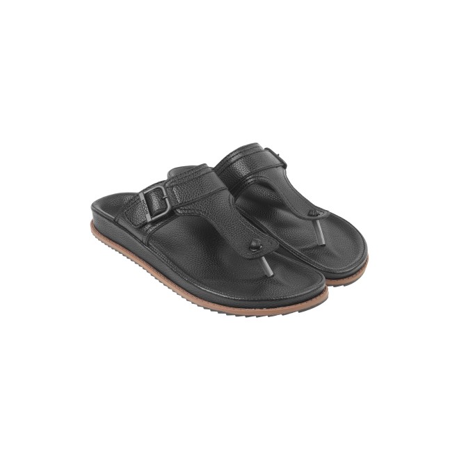 Mochi Men Black Casual Slippers (SKU: 16-900852-11-40)