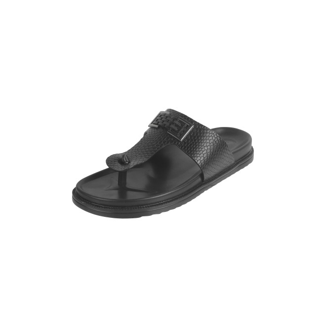 Mochi Men Black Casual Slippers (SKU: 16-901029-11-39)