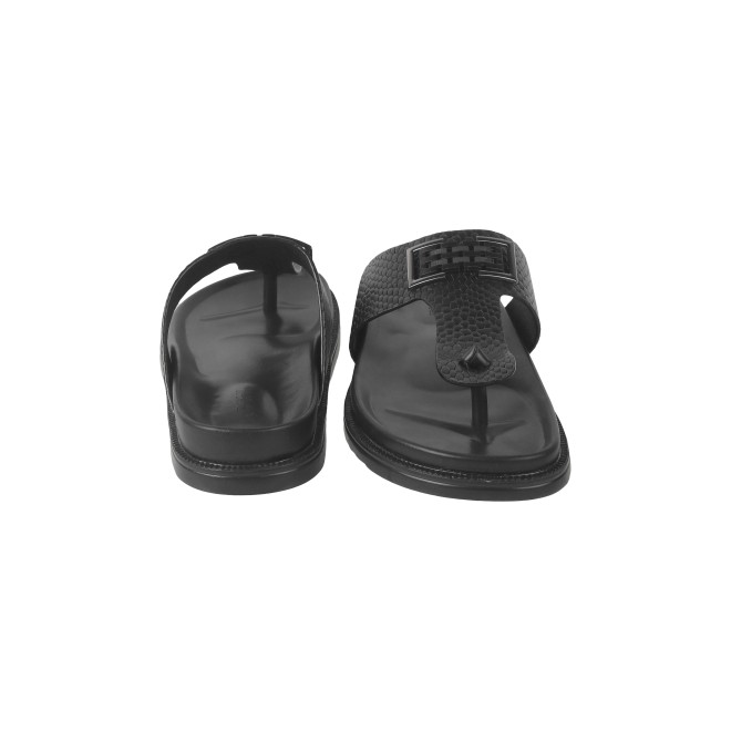 Mochi Men Black Casual Slippers (SKU: 16-901029-11-39)