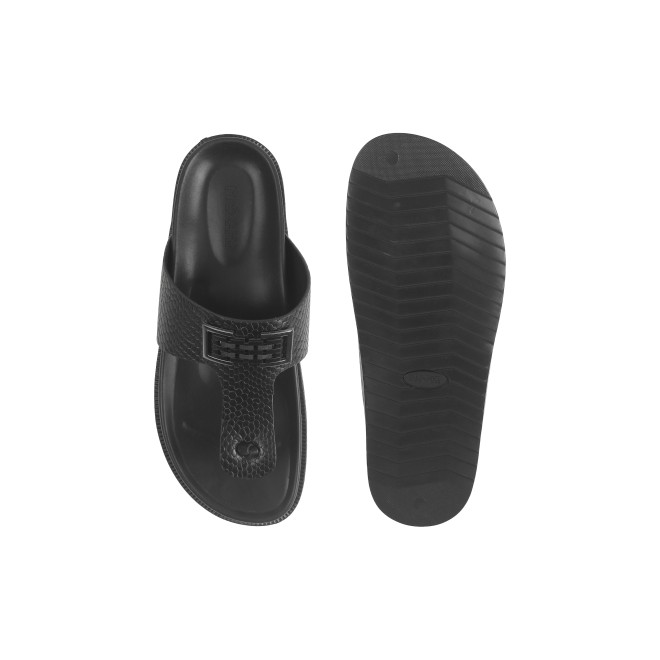 Mochi Men Black Casual Slippers (SKU: 16-901029-11-39)