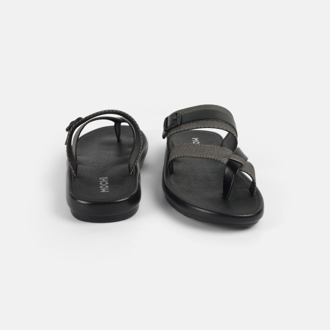 Mochi Men Black Casual Slippers (SKU: 16-901217-11-40)