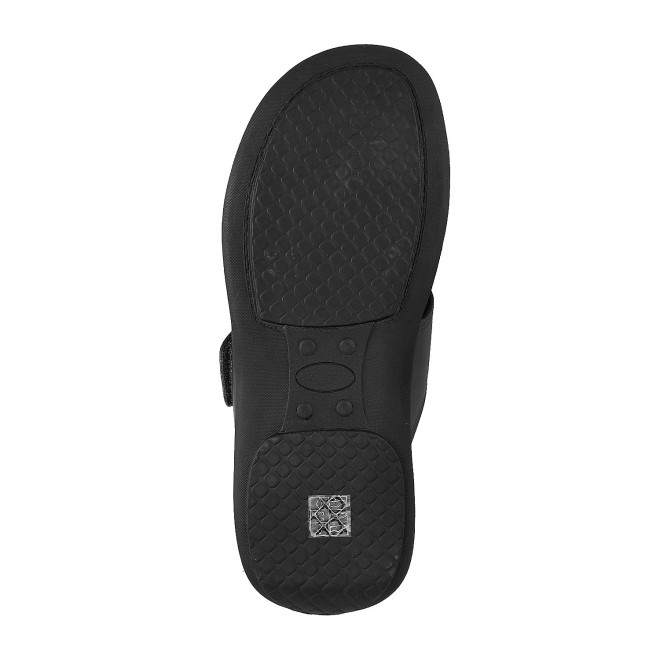 Mochi Men Black Casual Thong (SKU: 16-906393-11-39)