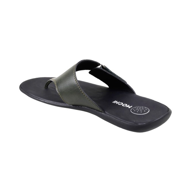 Mochi Men Olive Casual Thong (SKU: 16-906393-49-39)