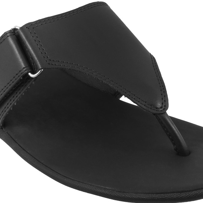 Mochi Men Black Casual Thong (SKU: 16-906393-11-39)
