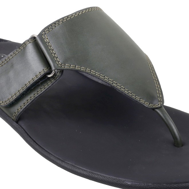 Mochi Men Olive Casual Thong (SKU: 16-906393-49-39)