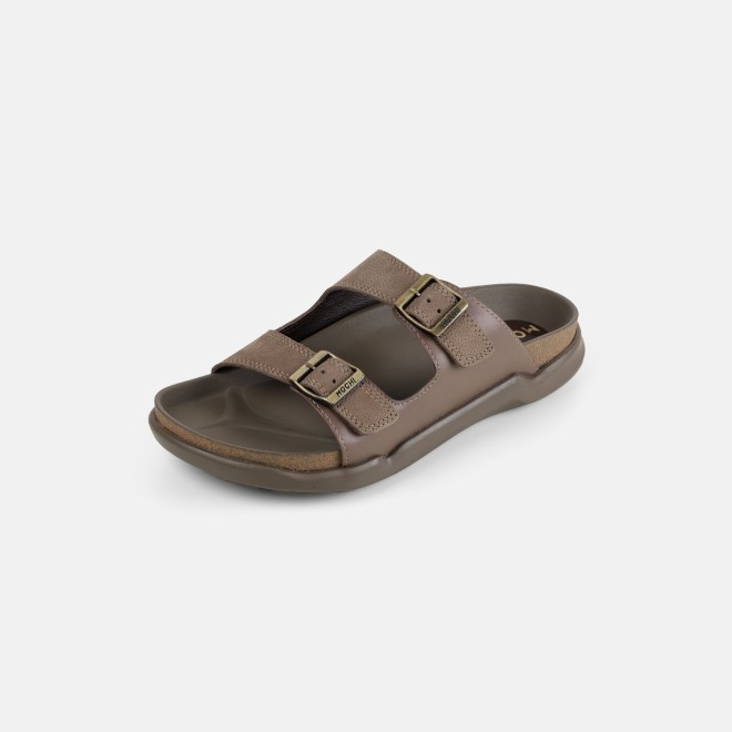 Mochi Men Camel Casual Slippers (SKU: 16-907-97-40)
