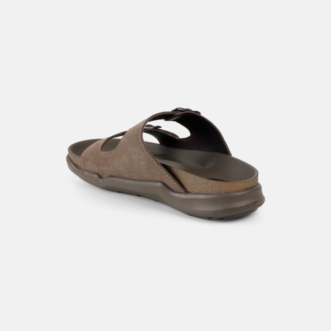Mochi Men Camel Casual Slippers (SKU: 16-907-97-40)