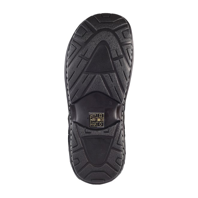 Mochi Men Black Casual Slip Ons (SKU: 16-908044-11-39)