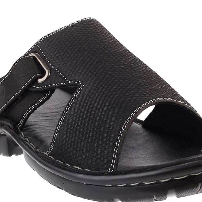 Mochi Men Black Casual Slip Ons (SKU: 16-908044-11-39)