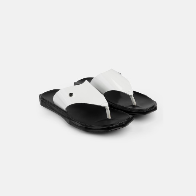 Mochi Men White Casual Slippers (SKU: 16-909837-16-40)