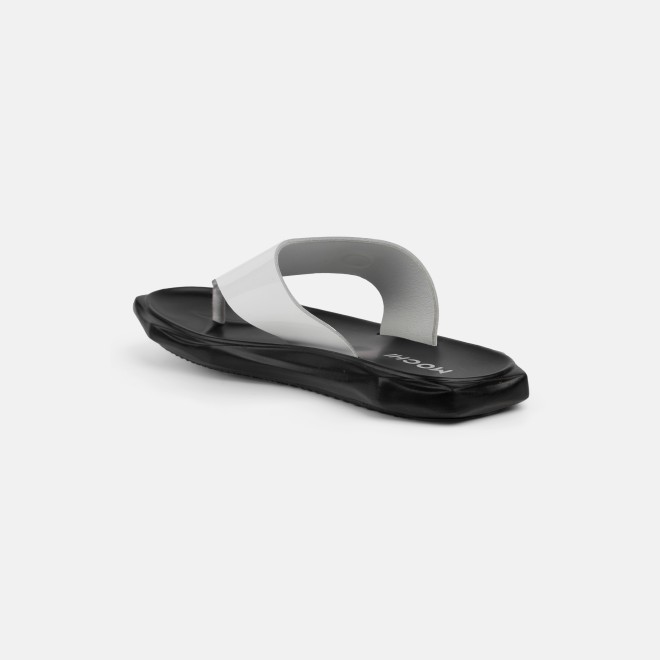 Mochi Men White Casual Slippers (SKU: 16-909837-16-40)