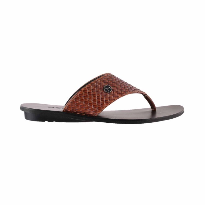 Mochi Men Tan Casual Slippers (SKU: 16-9102-23-40)