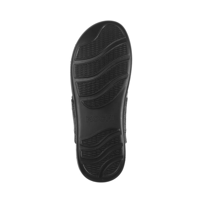 Mochi Men Black Casual Slippers (SKU: 16-916-11-41) Mochi Men Black Casual Slippers (SKU: 16-916-11-41)
