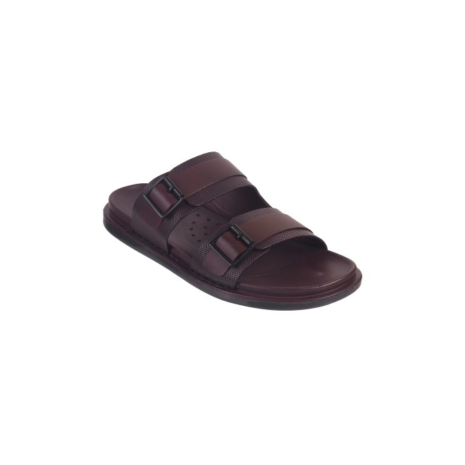 Mochi Men Wine Casual Slippers (SKU: 16-938-58-40)