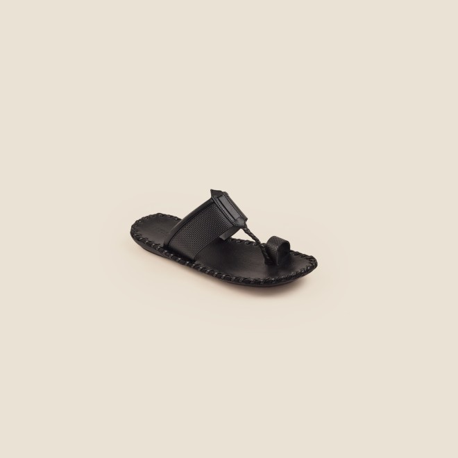 Mochi Men Black Casual Sandals (SKU: 16-955-11-40)