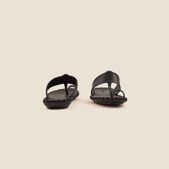 Mochi Men Black Casual Sandals (SKU: 16-955-11-40)