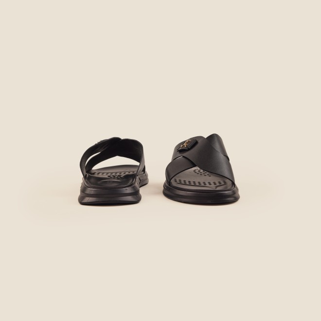 Mochi Men Black Casual Slip-Ons (SKU: 16-969-11-40)