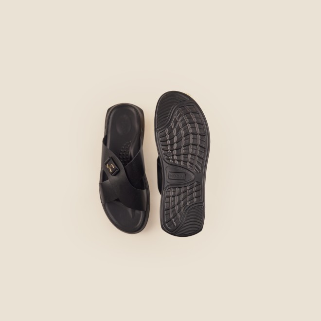 Mochi Men Black Casual Slip-Ons (SKU: 16-969-11-40)