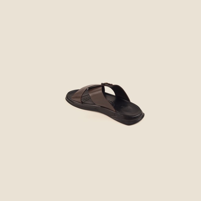 Mochi Men Brown Casual Slip-Ons (SKU: 16-969-12-41)