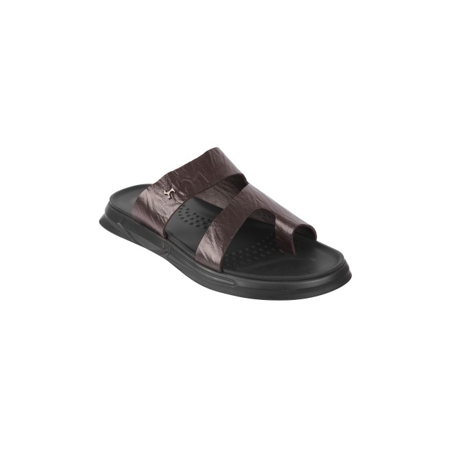 Mochi Men Brown Casual Slippers (SKU: 16-976-12-40) Mochi Men Brown Casual Slippers (SKU: 16-976-12-40)