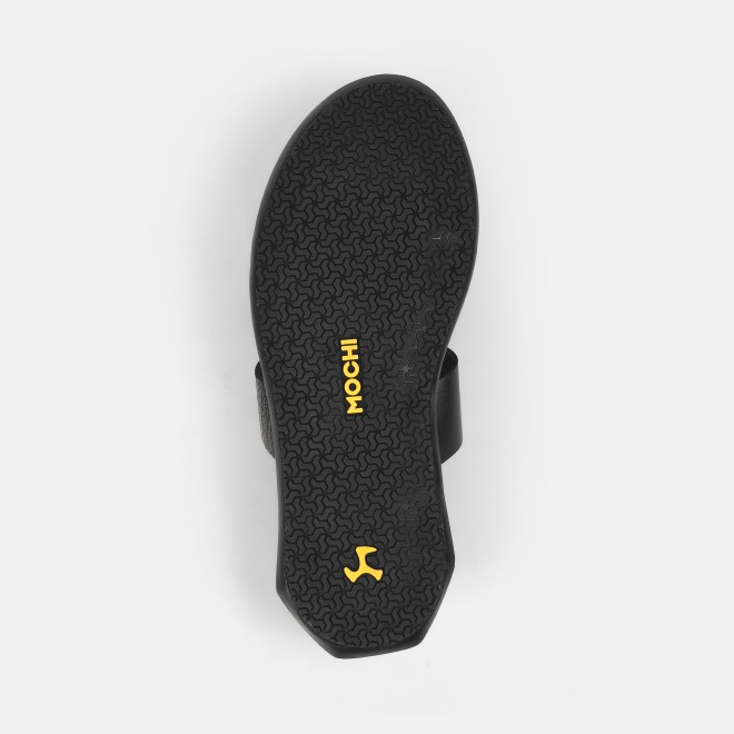 Mochi Men Black Casual Slippers (SKU: 16-983-11-40) Mochi Men Black Casual Slippers (SKU: 16-983-11-40)