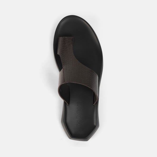 Mochi Men Brown Casual Slippers (SKU: 16-983-12-40) Mochi Men Brown Casual Slippers (SKU: 16-983-12-40)