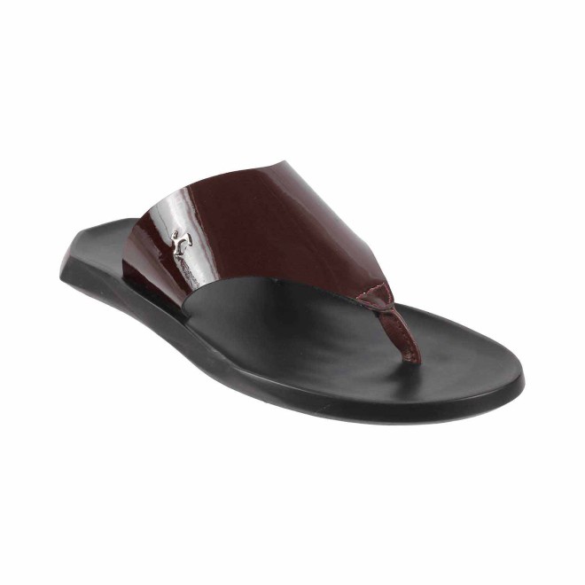 Mochi Men Maroon Casual Slippers (SKU: 16-9837-44-40) Mochi Men Maroon Casual Slippers (SKU: 16-9837-44-40)