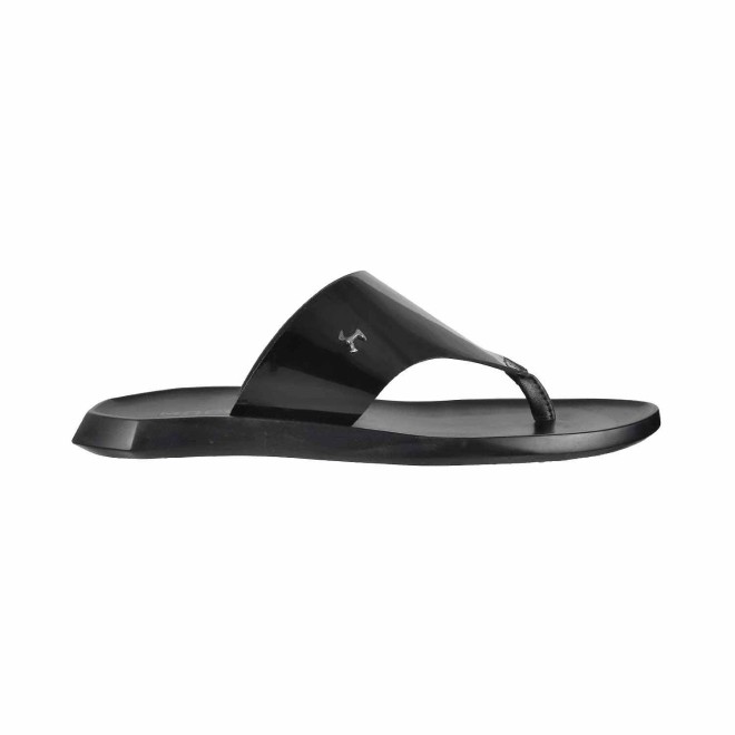 Mochi Men Black Casual Slippers (SKU: 16-9837-11-40)