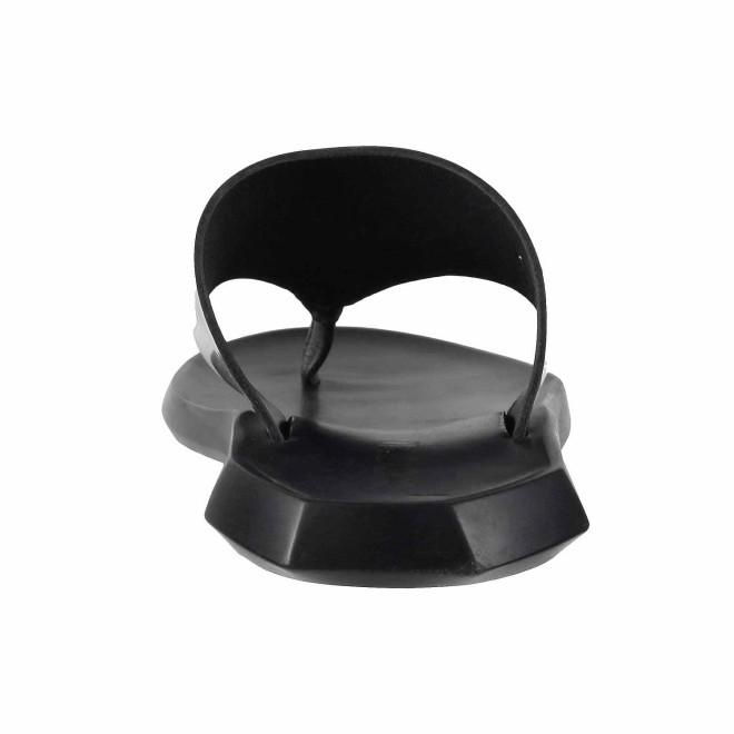 Mochi Men Black Casual Slippers (SKU: 16-9837-11-40)