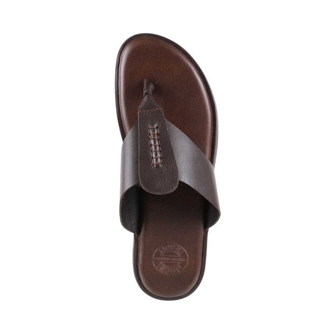 Mochi Men Brown Casual Chappals (SKU: 16-9920-12-40)