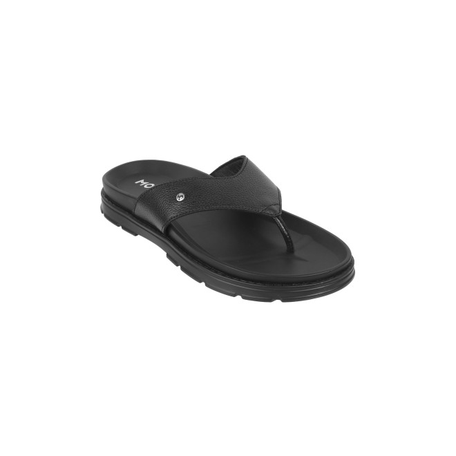 Mochi Men Black Casual Slippers (SKU: 16-995-11-44)