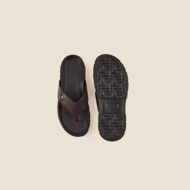 Mochi Men Brown Casual Slippers (SKU: 16-995-12-40) Mochi Men Brown Casual Slippers (SKU: 16-995-12-40)