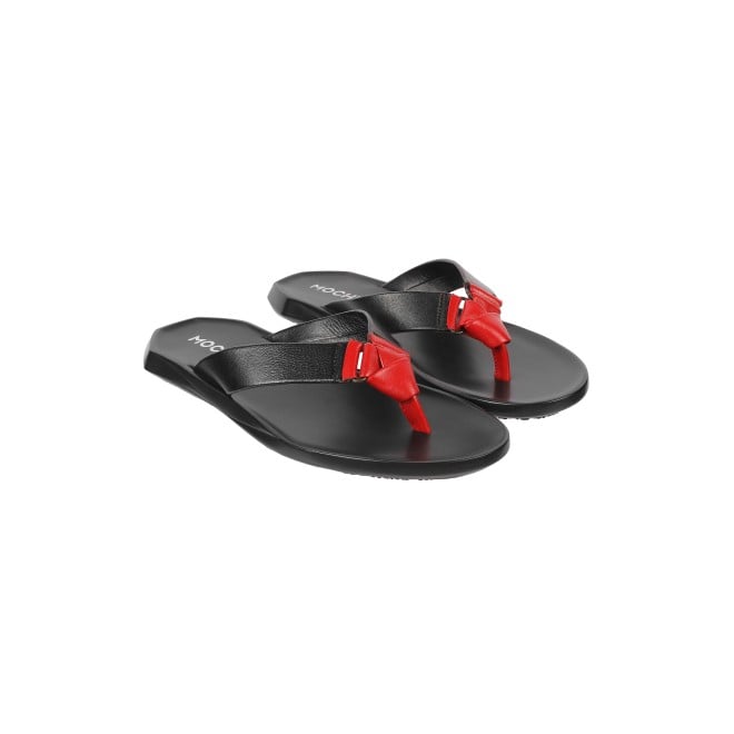 Mochi Men Black Casual Slippers (SKU: 16-998-11-40)