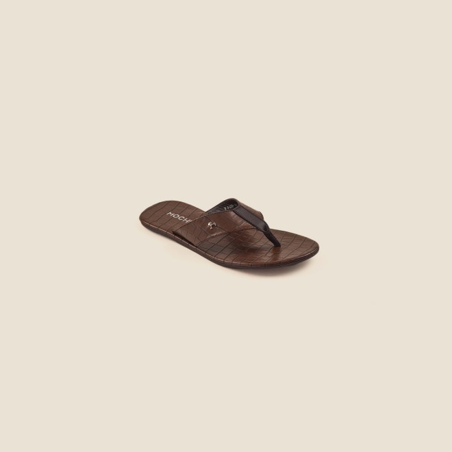Mochi Men Brown Casual Slippers (SKU: 16-999-12-42) Mochi Men Brown Casual Slippers (SKU: 16-999-12-42)