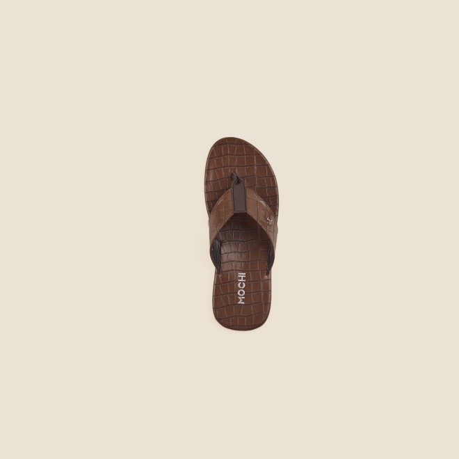 Mochi Men Brown Casual Slippers (SKU: 16-999-12-42) Mochi Men Brown Casual Slippers (SKU: 16-999-12-42)
