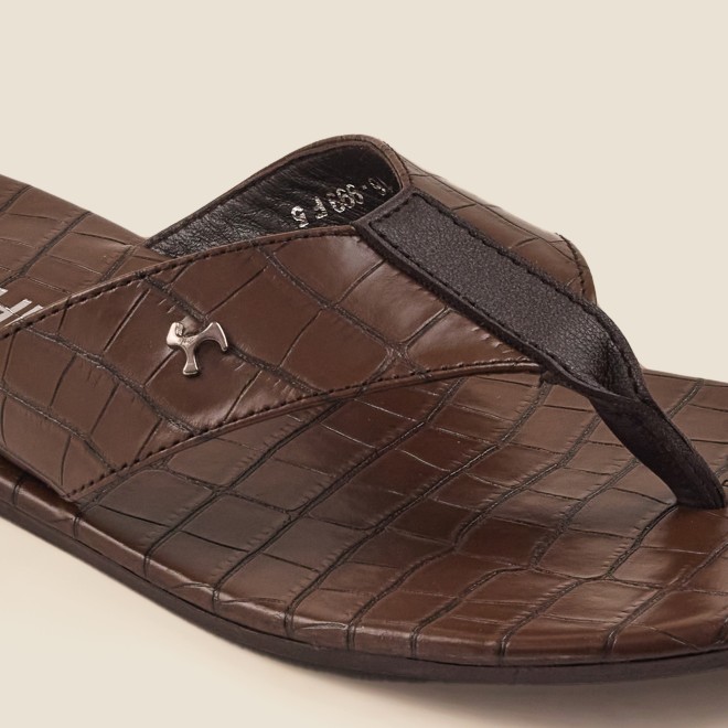 Mochi Men Brown Casual Slippers (SKU: 16-999-12-42) Mochi Men Brown Casual Slippers (SKU: 16-999-12-42)