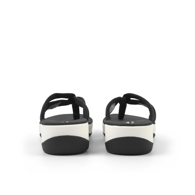 Clarks Women White-blue Casual Slippers (SKU: 161-1612-56-4)