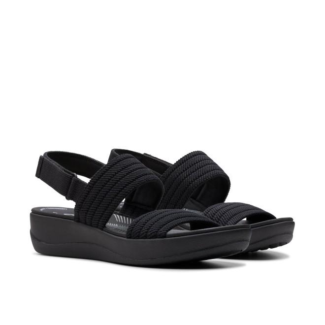 Clarks Women Black Casual Sandals (SKU: 161-1614-11-3)