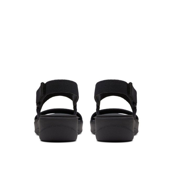 Clarks Women Black Casual Sandals (SKU: 161-1614-11-3)