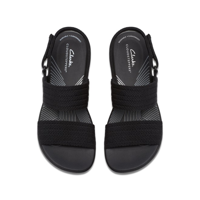 Clarks Women Black Casual Sandals (SKU: 161-1614-11-3)