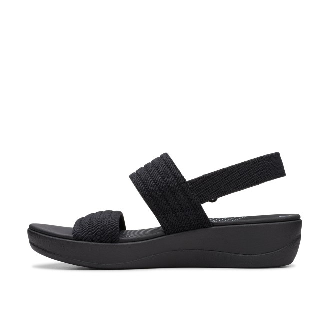 Clarks Women Black Casual Sandals (SKU: 161-1614-11-3)