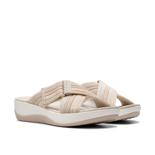 Clarks Women Beige Casual Slippers (SKU: 161-1615-20-4)