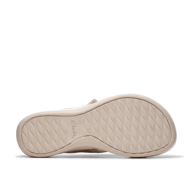 Clarks Women Beige Casual Slippers (SKU: 161-1615-20-4)